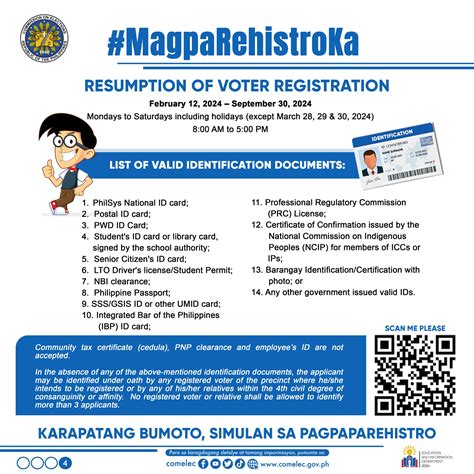 Philippine Comelec Registration Guide For Filipino Voters