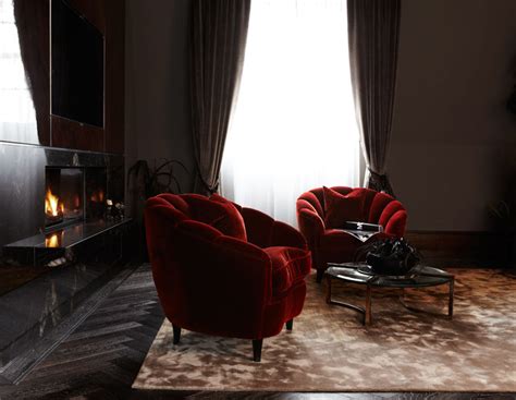 Цвет темного шоколада в дизайне интерьера