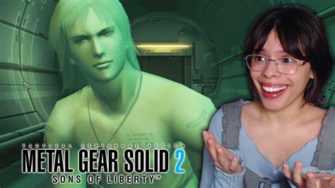 Naked Raiden METAL GEAR SOLID Sons Of Liberty First Playthrough Part YouTube