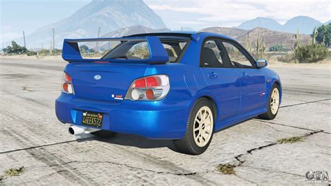 Subaru Impreza Wrx Sti Gdb 2006〡add On Para Gta 5