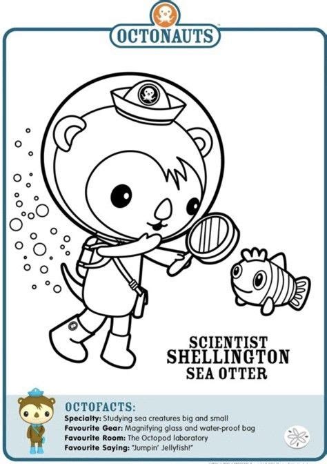 Octonauts Coloring Pages Tweak | Monaicyn Kitchen Ideas