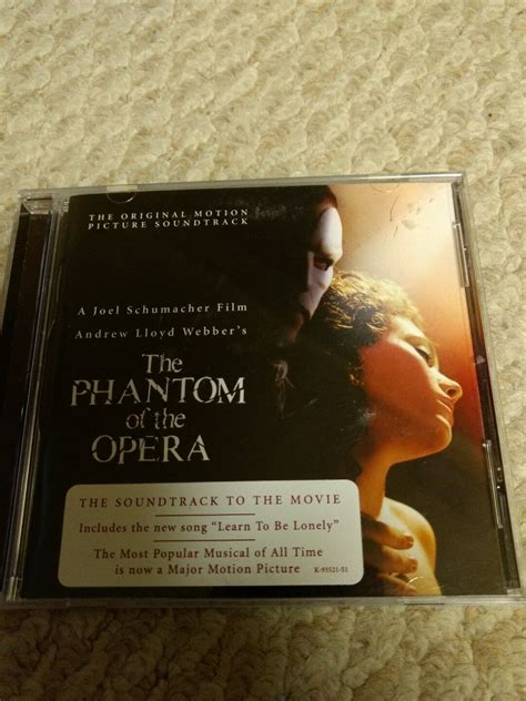 The Phantom Of The Opera 2004 Movie Soundtrack Andrew Lloyd Webber