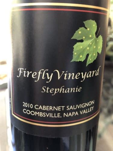 Firefly Vineyard Stephanie Cabernet Sauvignon Vivino US