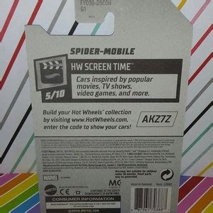 Hot Wheels Amazing Spiderman Spider Mobile Dune Buggy Car Etsy