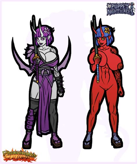 Nodachi Oni Standard Game Sprite By Phoenixignis Hentai Foundry