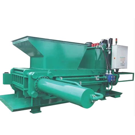 Green Automatic Hydraulic Scrap Baling Press At Best Price In