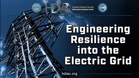 Engineering Resilience Into The Electric Grid Youtube