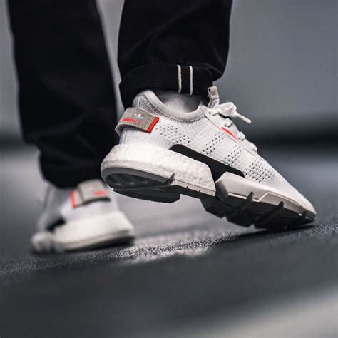 Adidas Pod S31 White Black Chaussure Garcon Chaussure Et Gucci