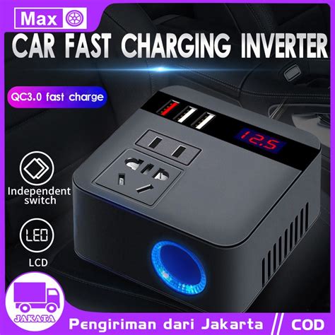 Jual Inverter Daya Otomotif Dengan Tampilan Yang Dipimpin Pengisi Daya