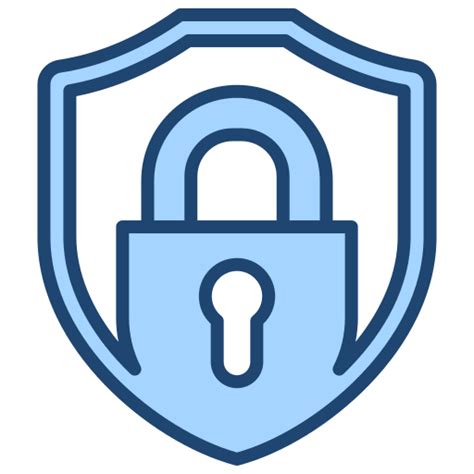 Confidentiality Generic Blue Icon