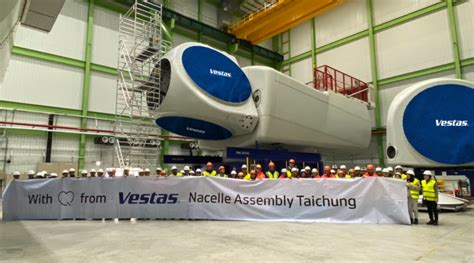 Vestas Unveils First Offshore Wind Turbine Nacelle in Taiwan – Think ...