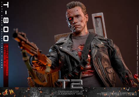Hot Toys Reveals TERMINATOR 2 JUDGEMENT DAY Battle Damaged T 800 Action Figure GeekTyrant