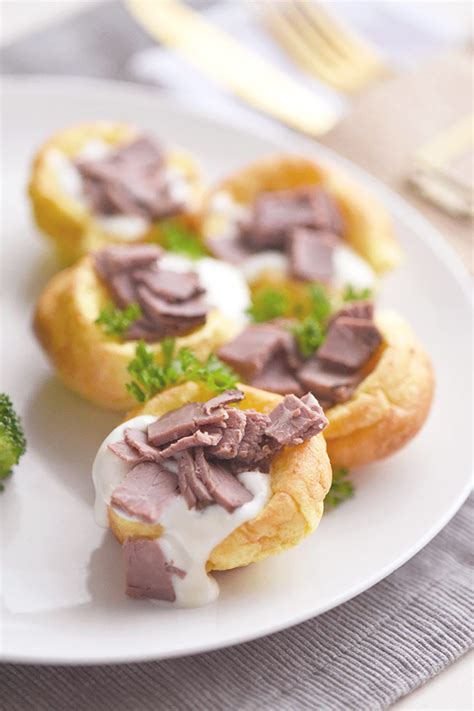 Creamed Roast Beef with Yorkshire Pudding | Mighty Mrs