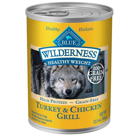 Blue Buffalo Wilderness Adult Healthy Weight Turkey And Chicken Canned