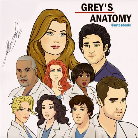 Grey S Anatomy By Artesdoale Fifty Shades Of Grey S Em Grey S