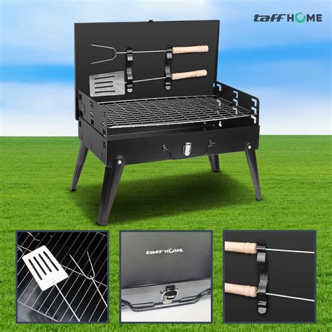 Taffhome Alat Panggang Arang Bbq Outdoor Grill Stove Foldable Hwsk