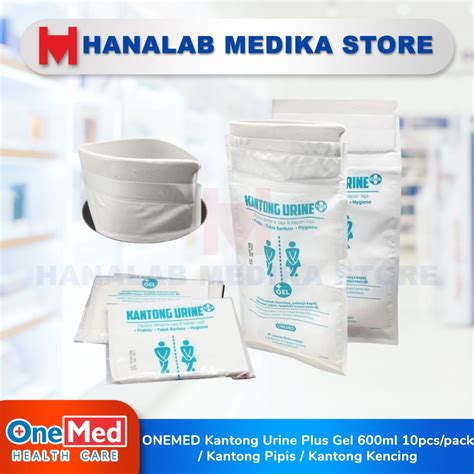 Jual Onemed Kantong Urine Plus Gel Ml Pcs Pack Kantong Pipis