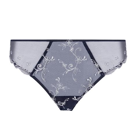 Lise Charmel ensemble lingerie 3 pièces Déesse en Glam Marine Argent