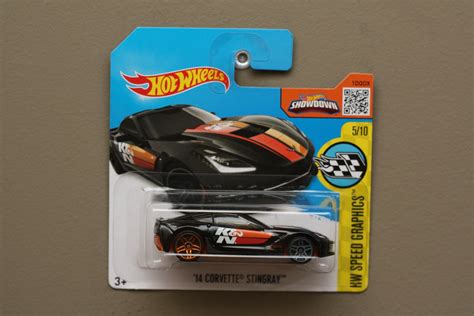 Hot Wheels HW Speed Graphics Corvette Stingray Black