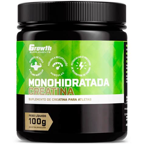 Creatina Pura Monohidratada G Growth Supplements