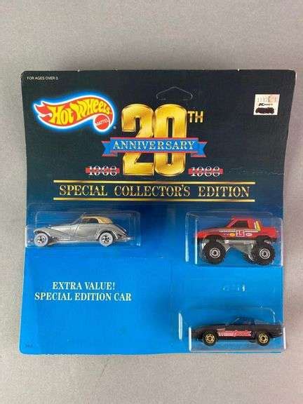 Group Of 2 Hot Wheels 20th Anniversary Special Collectors Edition Sets Matthew Bullock Auctioneers