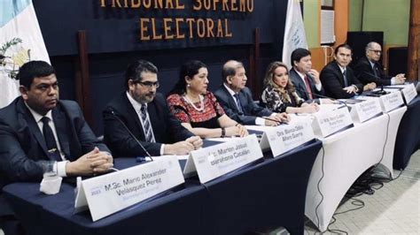 Retiran Inmunidad A Magistrados Del Tribunal Electoral De Guatemala