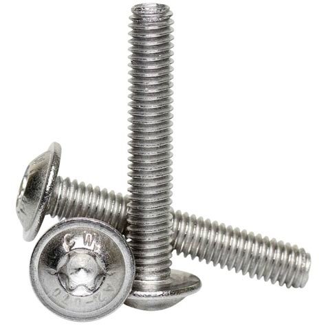 M3 M4 M5 M6 M8 A2 Stainless Steel Torx Flanged Button Head Screws Six Lobe Ebay