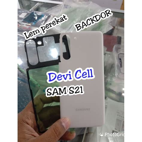 Jual Backdoor Back Casing Lem Adhesive Samsung S21 Original Backdor