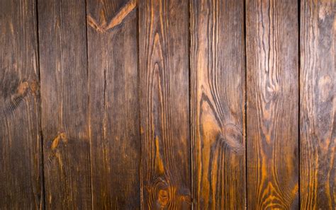 Premium Photo Full Frame Of Dark Brown Wooden Floorboards Shot From