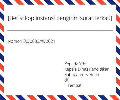 Contoh Penulisan Amplop Surat Resmi 54 Koleksi Gambar