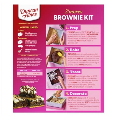 Duncan Hines Epic S Mores Brownie Mix Kit 24 16 Oz Fred Meyer