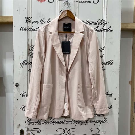 BNWT Decjuba Brand Womens Size Blazers Nude S