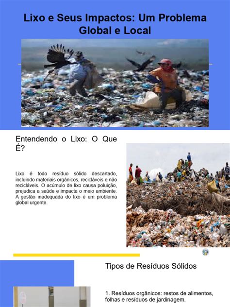 Texto Sobre O Lixo No Meio Ambiente - Impactos do Lixo no Meio Ambiente | PDF | Desperdício | Reciclagem