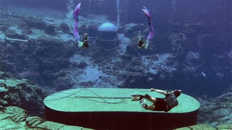 National Geographic Photoshoot Of The Weeki Wachee Mermaids B Roll