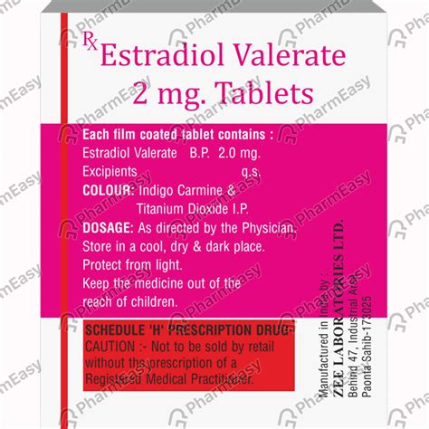 Buy Estva 2 Mg Tablet 28 Online At Flat 15 Off Pharmeasy