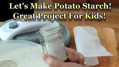 Potato Starch Let S Make Some Use As You Would Cornstarch Youtube