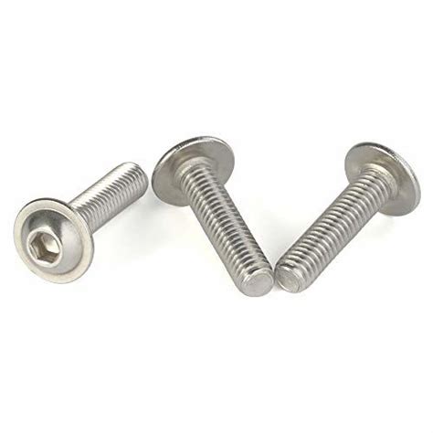 Getuscart M X Mm Flanged Button Head Socket Cap Screw Bolts