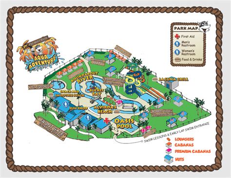 Aqua Adventure Water Park Map And Brochure 2023 ThemeParkBrochures Net