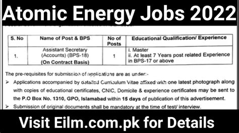 Public Sector Organisation P O Box 1310 Islamabad Jobs