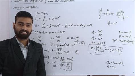 Procedure For Application Of Canonical Transformation Harmonic