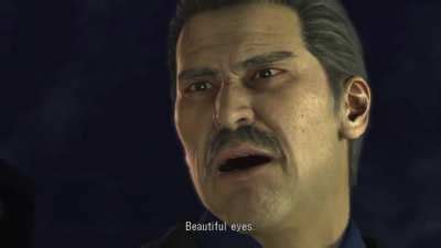 Me When I See Kazuma Kiryu And He Has Beautiful Eyes Y