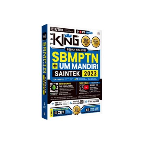 Jual Buku Latihan Soal The King Bedah Kisi Kisi Sbmptn Utbk Dan Um