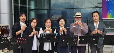 제7회 영월 평생학습축제 기타 한울 오카리나 공연무대