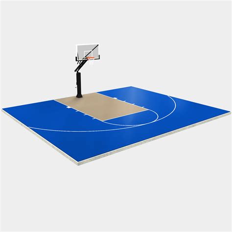 36' x 30' Basketball Court - DunkStar DIY Basketball Courts