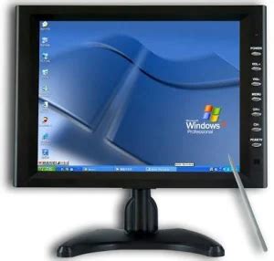 Inch Touch Screen Monitor With Vga Av For Computer High Brightness