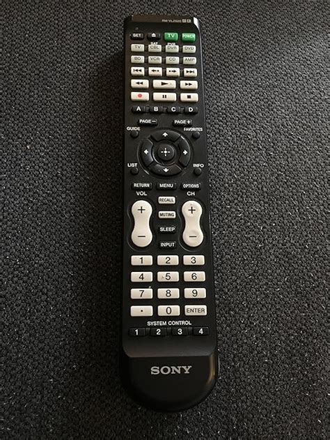 Amazon Sony RMVLZ620 Universal Remote Control Black Electronics