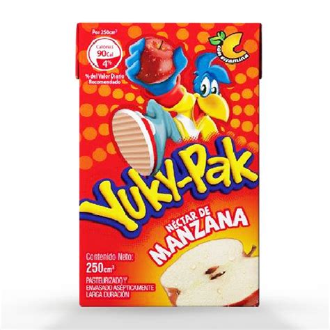 Jugo Yuky Pak De Manzana 250ml • Angelicas Market