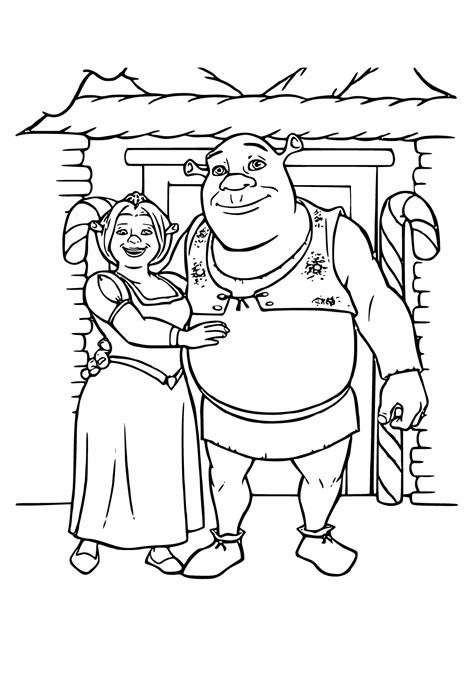 Princess Fiona Coloring Pages