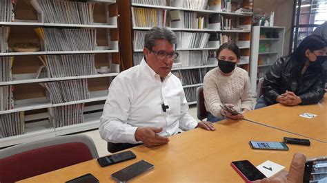 En Hidalgo No Tengo Bardas Ni Operadores Pagados Ricardo Monreal