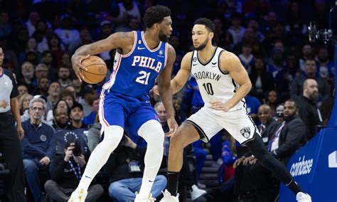 Joel Embiid Reacts To Matchup With Ben Simmons After Sixers Beat Nets